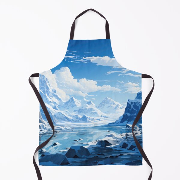 Item preview, iceberg in polar regions arctic icefields with glaciers slowly moving designed and sold by frequent-art.