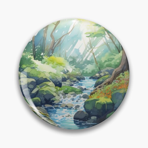 Item preview, Sylvan Retreat: A Cozy Forest Haven with Babbling Stream designed and sold by LittleLuvies.