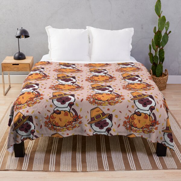 Item preview, Cute Funny Siamese Cat Thanksgiving Pumpking Fall designed and sold by siamesestore.