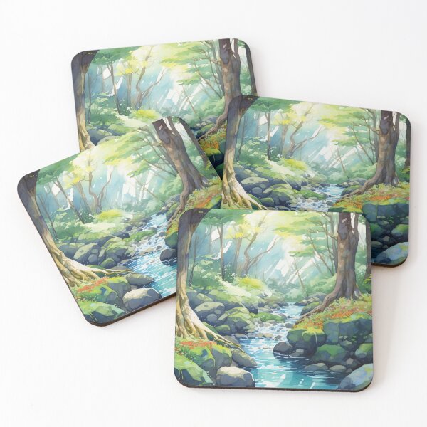 Item preview, Sylvan Retreat: A Cozy Forest Haven with Babbling Stream designed and sold by LittleLuvies.