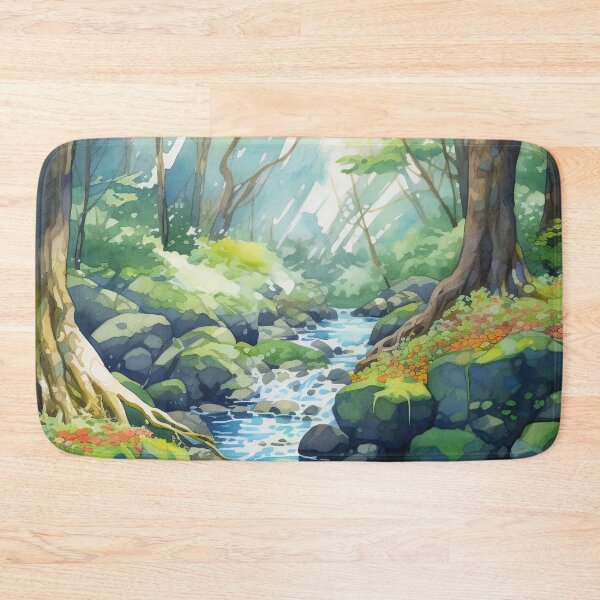 Item preview, Sylvan Retreat: A Cozy Forest Haven with Babbling Stream designed and sold by LittleLuvies.