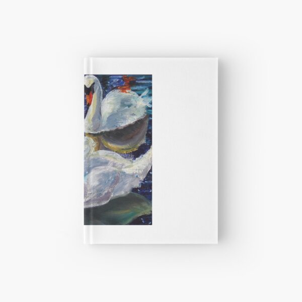 Perfect Pair of Mute of Swans Hardcover Journal