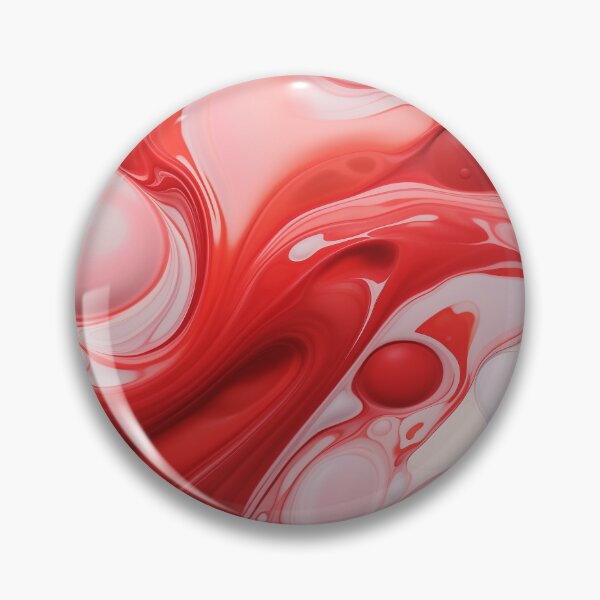 Item preview, Flow Painting Marble Red Pink designed and sold by Artful3d.
