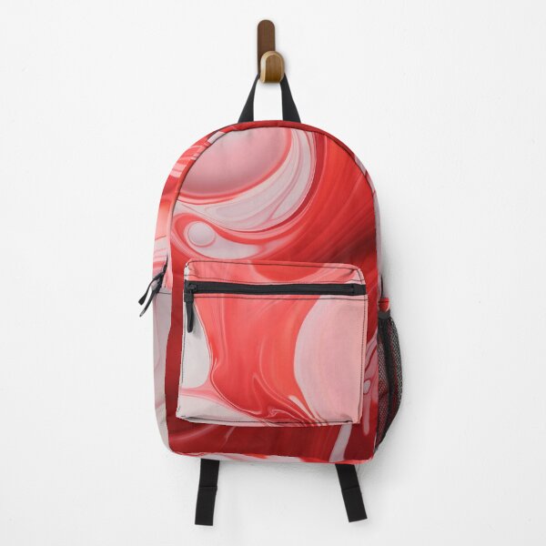 Item preview, Flow Painting Marble Red Pink designed and sold by Artful3d.