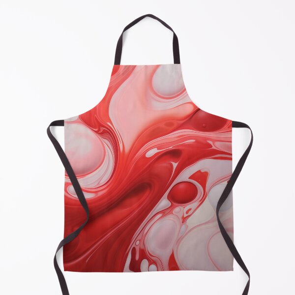 Item preview, Flow Painting Marble Red Pink designed and sold by Artful3d.