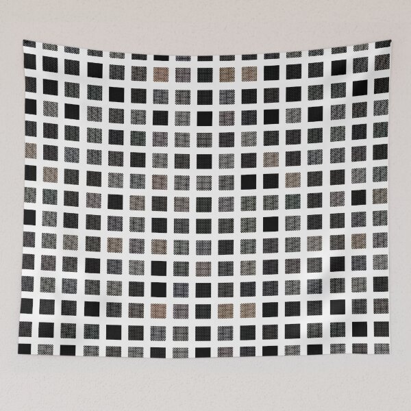 Item preview, Black & White Square Elegance designed and sold by art-tresure.