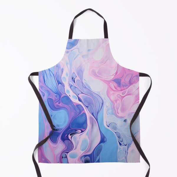 Item preview, Flow Painting Marble pink & light blue designed and sold by Artful3d.