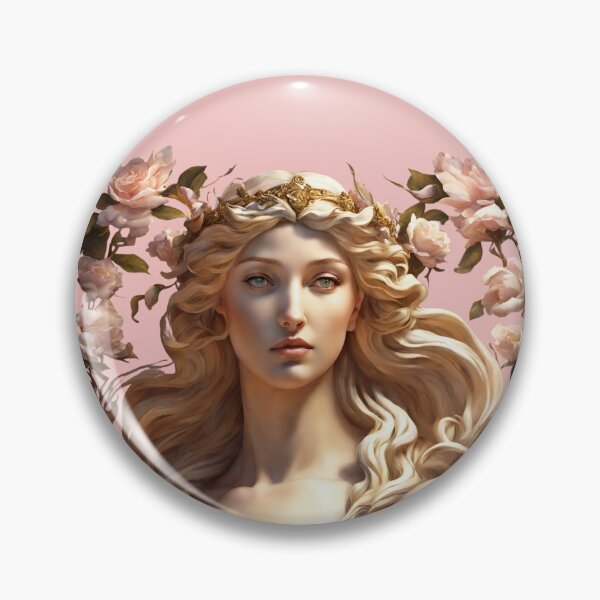 Item preview, Aphrodite Greek Goddess of Love and Beauty Drawing designed and sold by TheLocoShop.