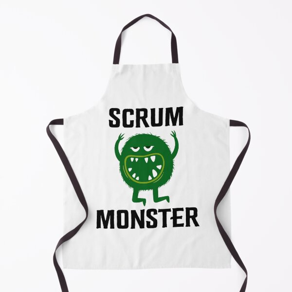 Item preview, Funny Agile Scrum Master Green Monster  designed and sold by fomodesigns.