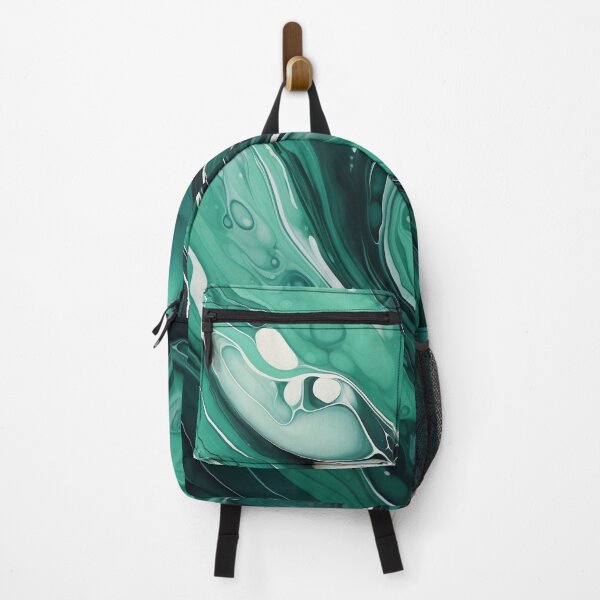Item preview, Flow Painting Marble Green designed and sold by Artful3d.