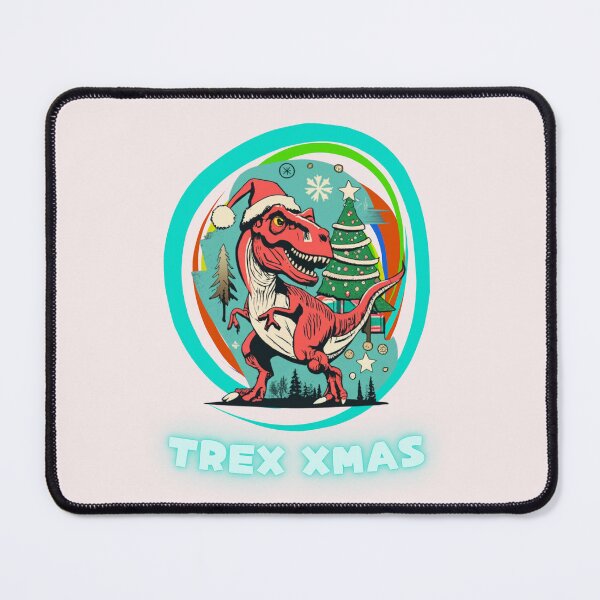 Item preview, T-Rex Christmas designed and sold by TeeTrendzLondon.