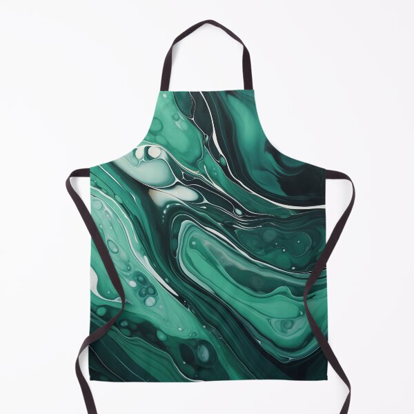 Item preview, Flow Painting Marble Green designed and sold by Artful3d.