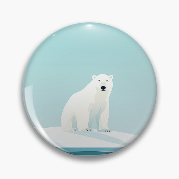 Item preview, Minimalist Polar Bear Design designed and sold by YegMark.