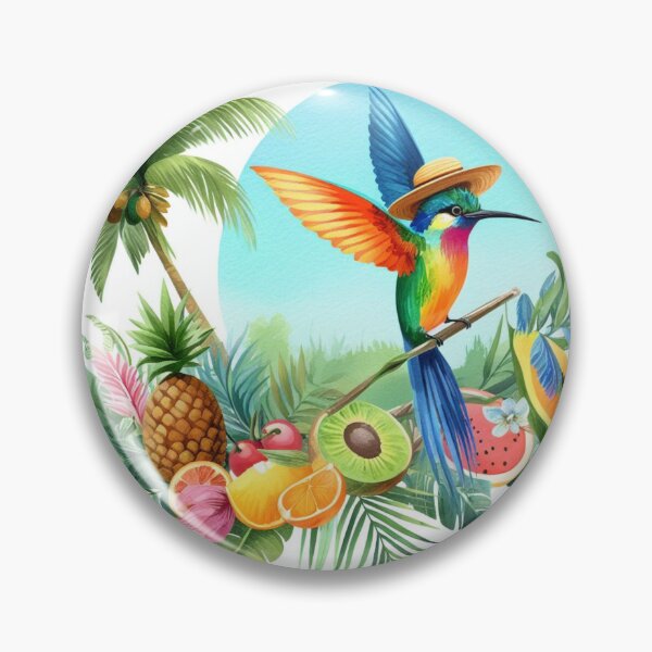 Item preview, Tropical Paradise Watercolor Tee designed and sold by byvarol.