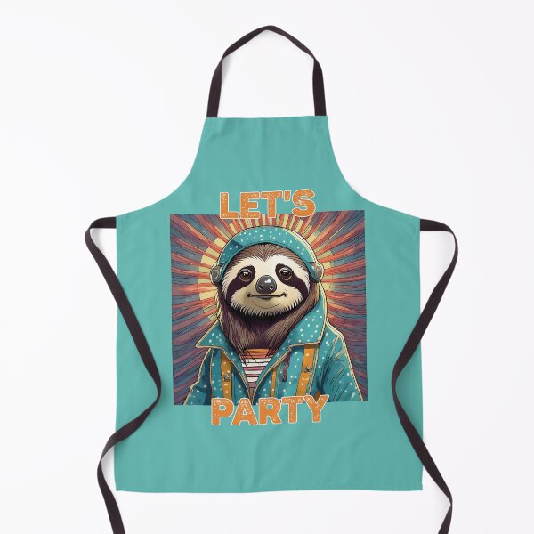 Item preview, Let's Party Sloth designed and sold by JerseyVibe.