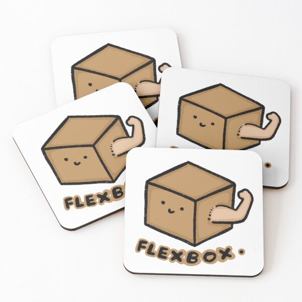 Item preview, Flexbox CSS Web Developer Sticker/ Shirt/ Cushion designed and sold by ShelliesWorld.
