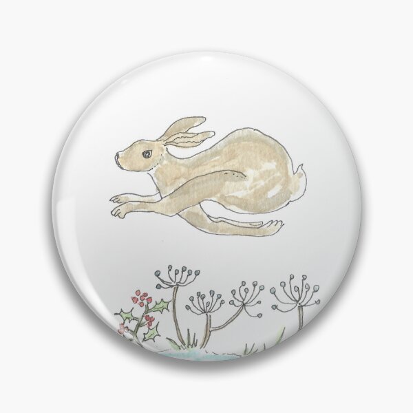 Item preview, Brown hare leaping designed and sold by GiselleSellier.