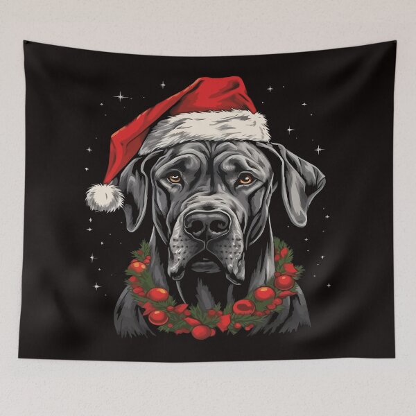 Item preview,  Christmas Great Dane designed and sold by creativellashop.