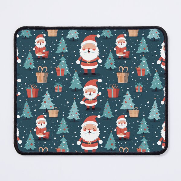 Item preview, Festive Christmas Santa Pattern designed and sold by Blue-Banana.