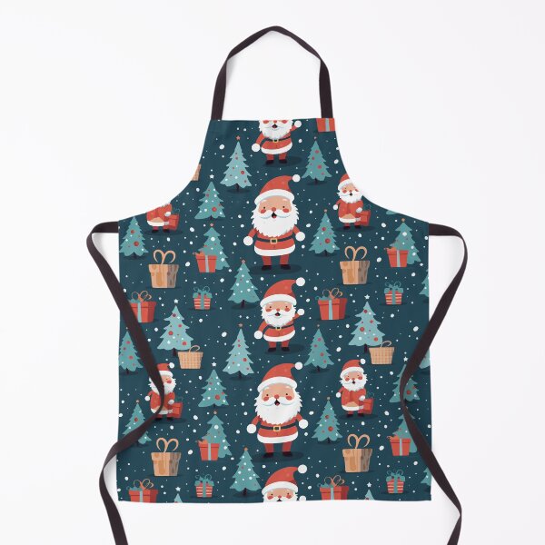 Item preview, Festive Christmas Santa Pattern designed and sold by Blue-Banana.