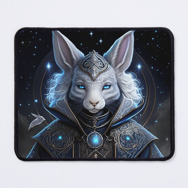 Item preview, Lunar Sage: Harengon, the Anthropomorphic Rabbit Wizard Witch Scholar designed and sold by GranitTR.