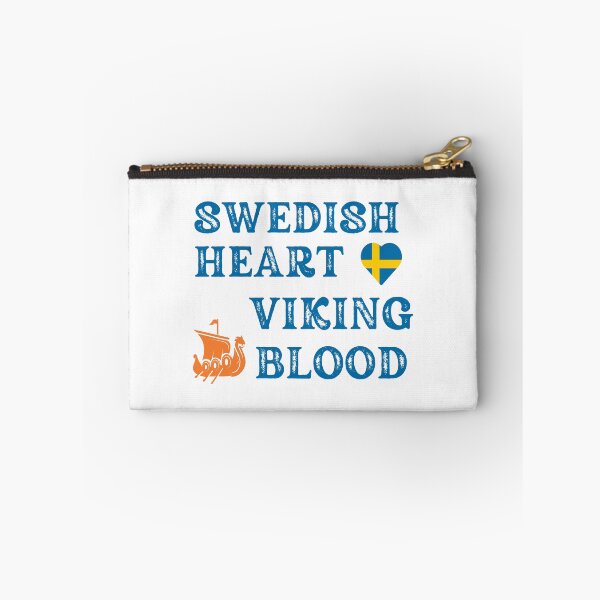 Item preview, Swedish Heart Viking Blood. Gift ideas for historical enthusiasts. designed and sold by LindaLG.