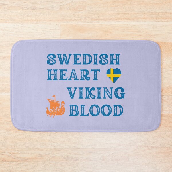 Item preview, Swedish Heart Viking Blood. Gift ideas for historical enthusiasts. designed and sold by LindaLG.
