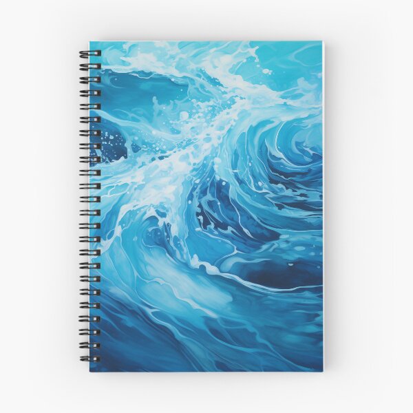Item preview, Flow Painting of Sea Waves #2 designed and sold by Artful3d.