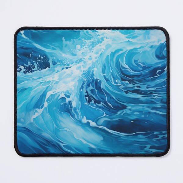 Item preview, Flow Painting of Sea Waves #2 designed and sold by Artful3d.