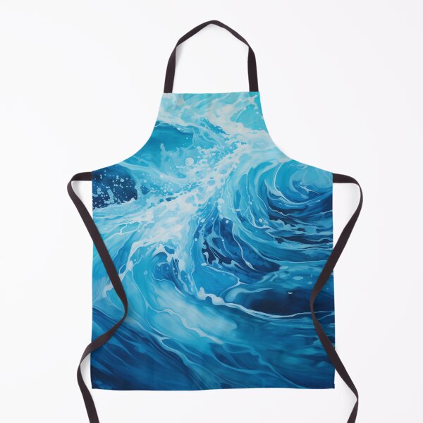 Item preview, Flow Painting of Sea Waves #2 designed and sold by Artful3d.
