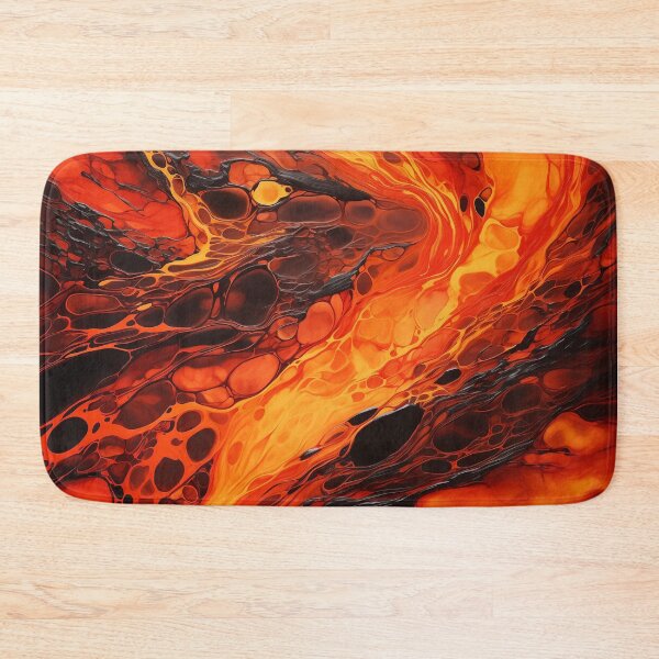 Item preview, Flow Painting molten lava #2 designed and sold by Artful3d.