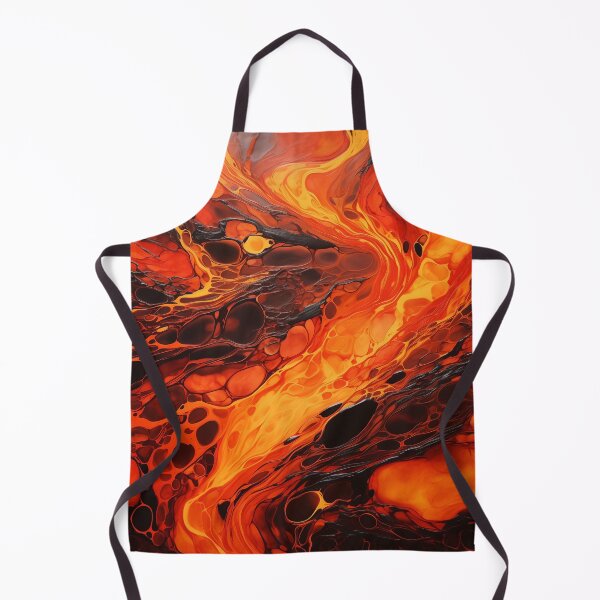 Item preview, Flow Painting molten lava #2 designed and sold by Artful3d.