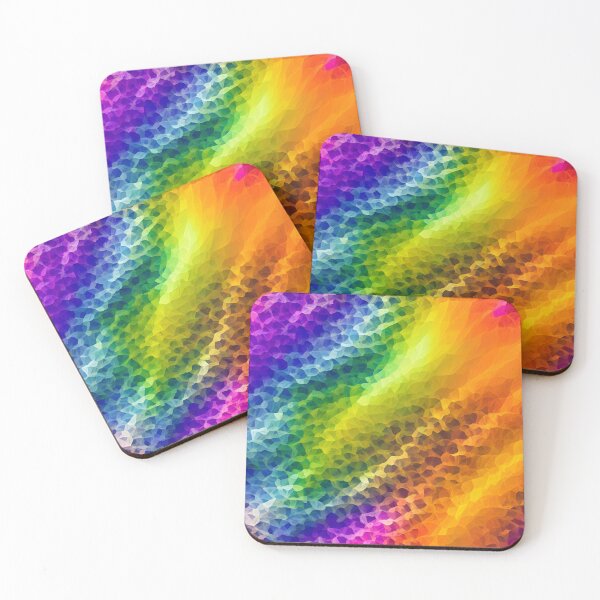 Item preview, vibrant abstract mosaic patterns designed and sold by basitcv.