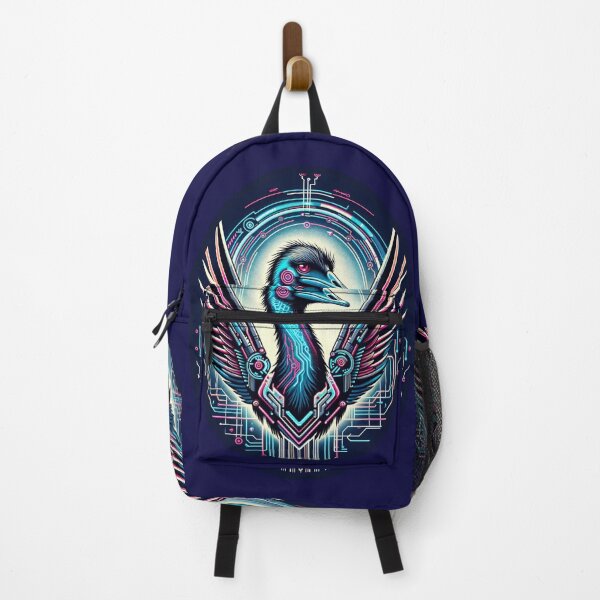 Item preview, Savannah Sprinter - Cyber Ostrich designed and sold by MrAI-Store.