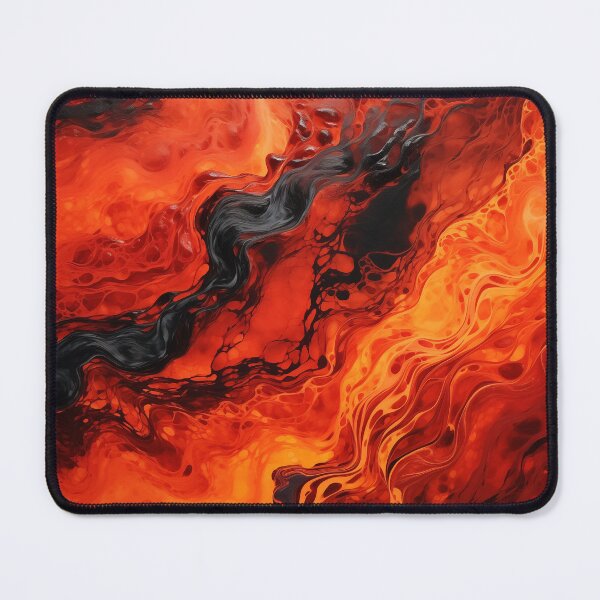 Item preview, Flow Painting molten lava #1 designed and sold by Artful3d.