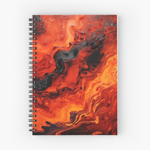 Item preview, Flow Painting molten lava #1 designed and sold by Artful3d.
