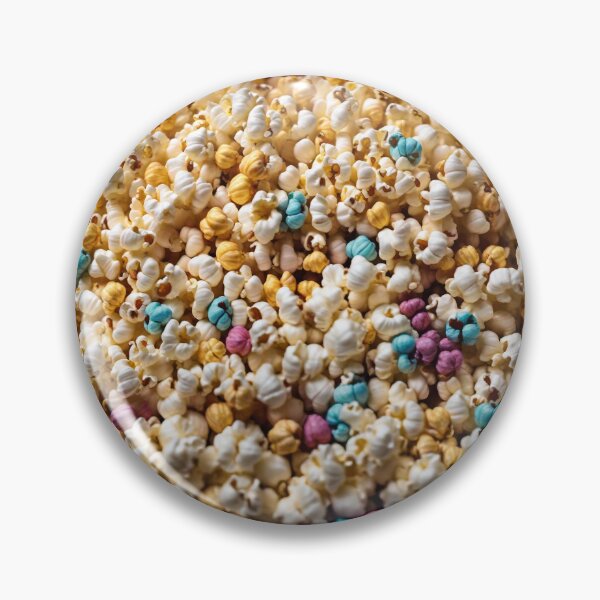 Item preview,  Colorful Delicious Popcorn Pattern designed and sold by DigiDreamyArt.