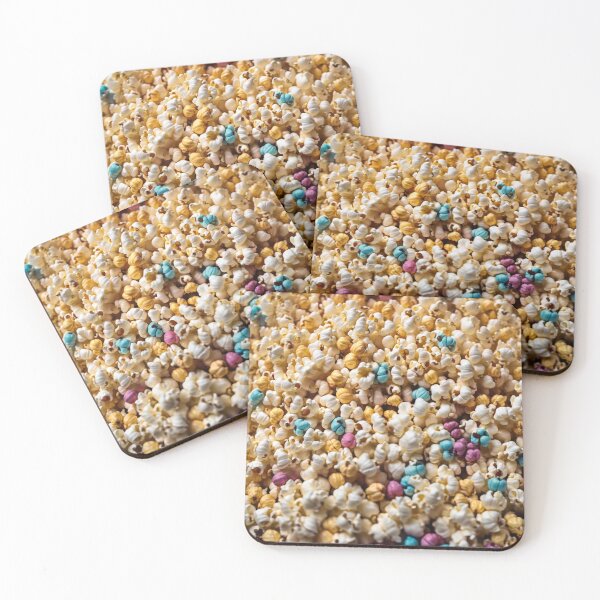 Item preview,  Colorful Delicious Popcorn Pattern designed and sold by DigiDreamyArt.