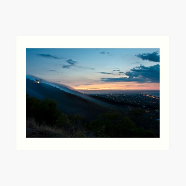 Cloud spilling #1 Art Print