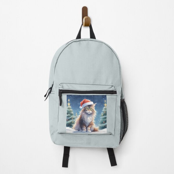 Item preview, Christmas Maine Coon portrait designed and sold by YukiKenji.