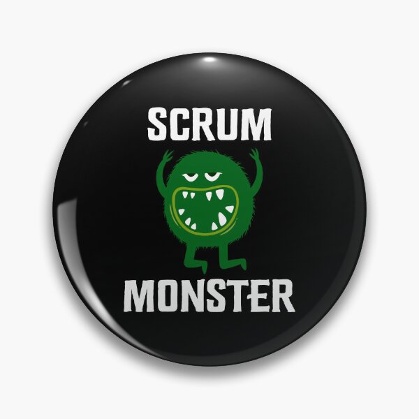 Item preview, Scrum Master / Monster Funny Agile Backlog designed and sold by fomodesigns.