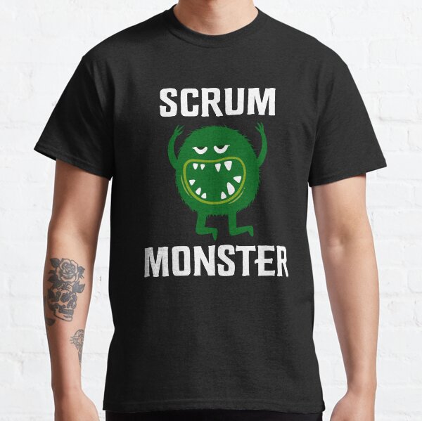 Artikel-Vorschau von Scrum Master / Monster Funny Agile Backlog, designt und verkauft von fomodesigns.