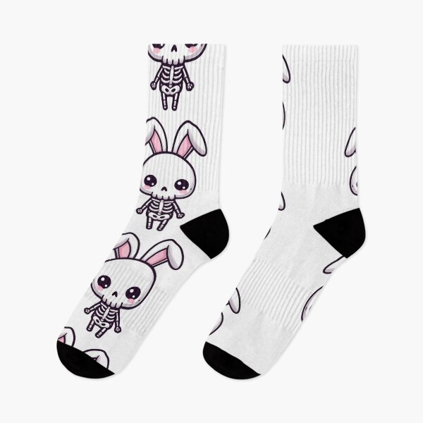 Item preview, Cute skeleton with bunny ears designed and sold by Wxjtecki.