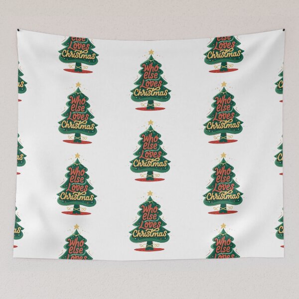 Item preview, WHO ELSE LOVES CHRISTMAS ? designed and sold by NebulaWhimsy.