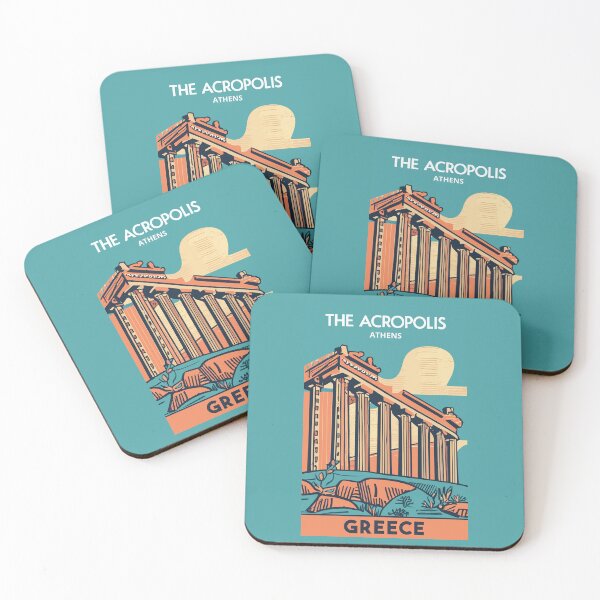 Artikelvorschau, Eine Vintage Reisekunst der Akropolis Athen - Griechenland entworfen und verkauft von GoodOldVintage.