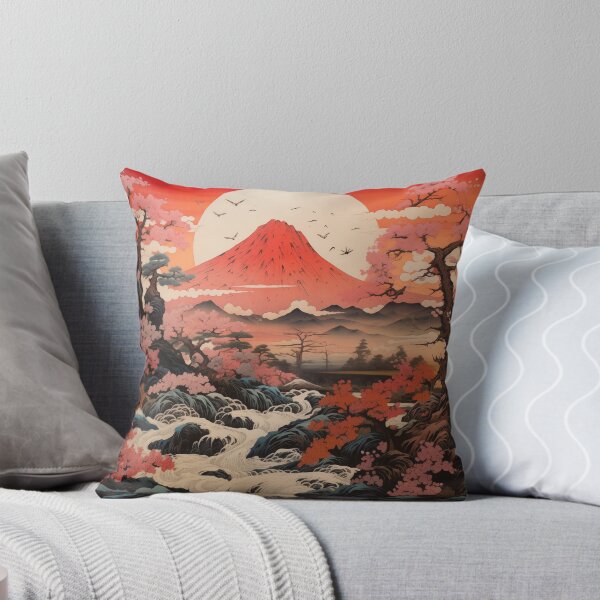 Item preview, Sakura Serenity en el Monte Fuji - Naturaleza vibrante Lámina artística designed and sold by NeeoArt.