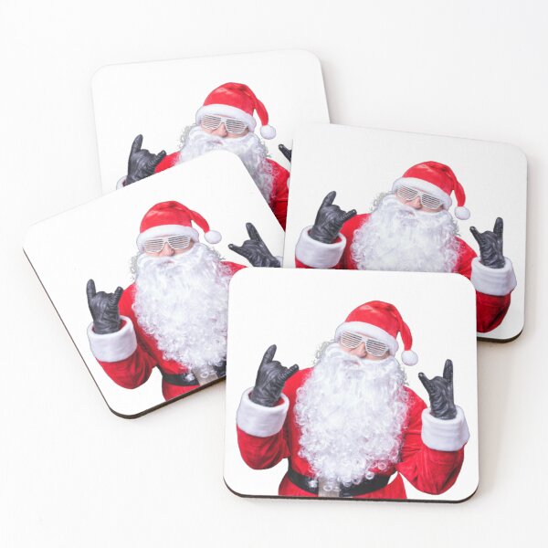 Item preview, Funny Santa Rockstar designed and sold by DesignsByElias.
