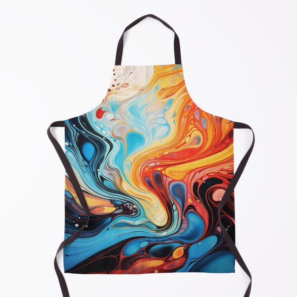 Item preview, Flow Painting Retro Style designed and sold by Artful3d.