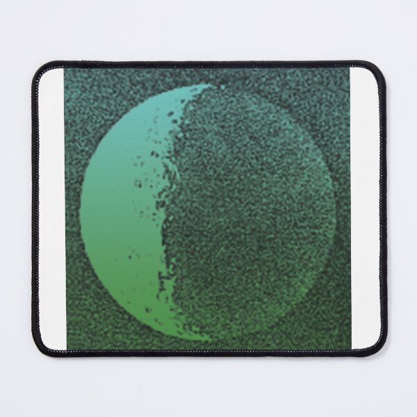 Item preview, Black Moon Shadow blue green-green gradient on black designed and sold by mariahmcmo.
