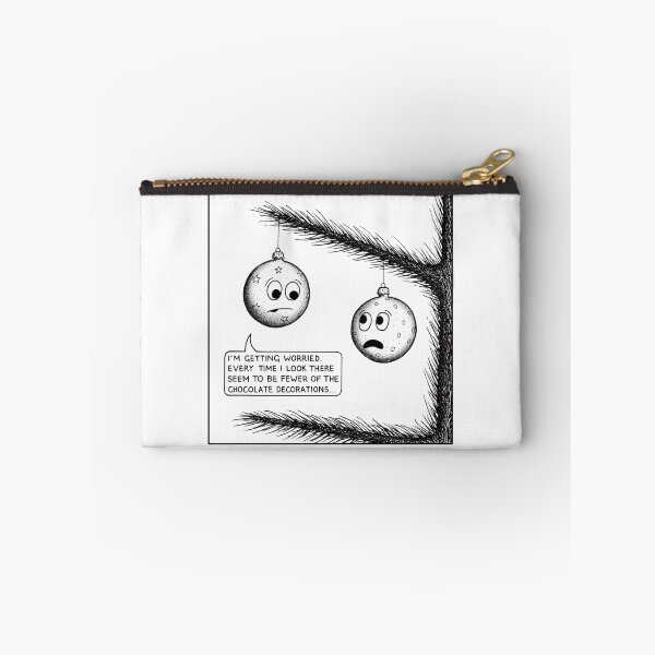 Item preview, Christmas bauble worries designed and sold by Inklings cartoons.